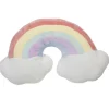 Gifi Eveil<Coussin peluche arc en ciel nuages multicolore