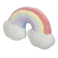 Gifi Eveil<Coussin peluche arc en ciel nuages multicolore