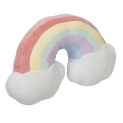 Gifi Eveil<Coussin peluche arc en ciel nuages multicolore