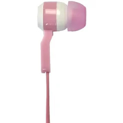 Écouteurs filaire Homday X-Pert avec boîte de rangement rose*Gifi