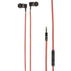 Écouteurs filaire Homday X-Pert noir rouge*Gifi Hot