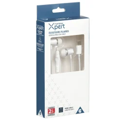 Écouteurs filaire Homday Xpert prise USB-C*Gifi New