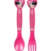Couverts enfant plastique Minnie*Gifi