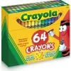 Gifi Crayon de cire Crayola 64 pièces