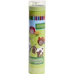 Gifi Jeux Créatifs<Crayon de couleurs en bois x24
