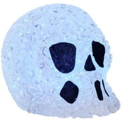 Crâne LED couleurs changeantes Halloween*Gifi New