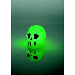 Crâne lumineux couleur changeante décoration Halloween*Gifi Sale