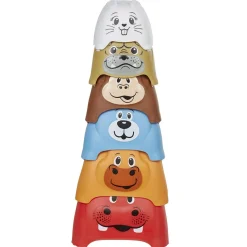 Gifi Jeux De Société Et Éducatifs<Cube empilable animal x6