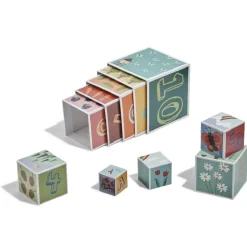 Gifi Jeux D'Imagination Et D'Imitation<Cubes gigognes imagier animaux x10