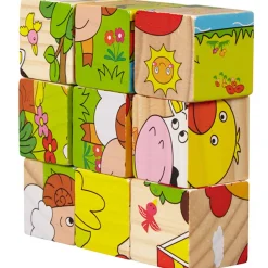 Gifi Jeux De Société Et Éducatifs<Cubes puzzle X9 en bois