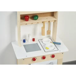 Gifi Jeux D'Imagination Et D'Imitation<Cuisine en bois et accessoires pour enfant