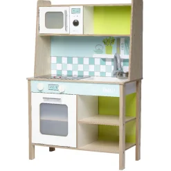 Gifi Jeux D'Imagination Et D'Imitation<Cuisine électronique en bois avec plaque lumineuse et sonore