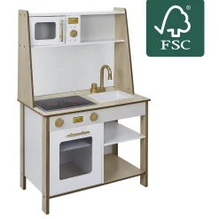 Gifi Jeux D'Imagination Et D'Imitation<Cuisine / Stand de glace en bois 2 en 1