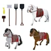 Gifi Jeux D'Imagination Et D'Imitation<Écurie pour chevaux avec accessoires x8