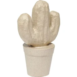 Gifi Décoration forme cactus papier maché à poser