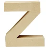 Gifi Décoration lettre Z papier maché à poser