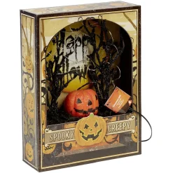 Décoration scène citrouille lumineuse Halloween*Gifi Hot