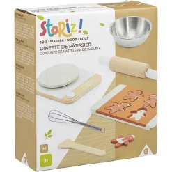 Gifi Jeux D'Imagination Et D'Imitation<Dinette de Pâtissier en bois 10 pièces