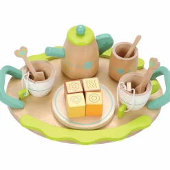 Gifi Jeux D'Imagination Et D'Imitation<Dinette service à thé et gâteaux Storiz en bois 15 pièces