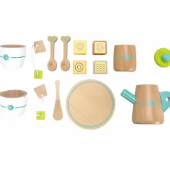 Gifi Jeux D'Imagination Et D'Imitation<Dinette service à thé et gâteaux Storiz en bois 15 pièces