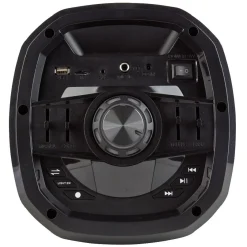 Double enceinte bluetooth à LED Party Speaker noire*Gifi Outlet