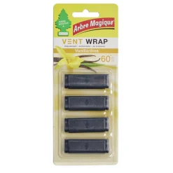 Gifi Désodorisant voiture Vent Wrap Arbre Magique senteur vanille