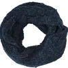 New Gifi Echarpe chenille bleu marine