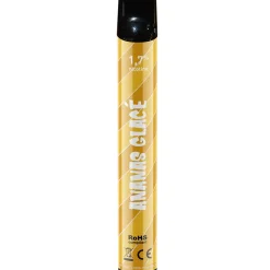 E-cigarette jetable ananas glacé 2 ml 1.7% nicotine*Gifi Discount