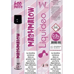 E-cigarette jetable mashmalow 2 ml 0.9% nicotine*Gifi New