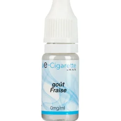 E liquide Fraise cigarette électronique - 0mg/ml de nicotine*Gifi New