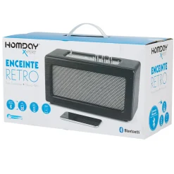 Enceinte bluetooth rétro Homday X-Pert*Gifi Hot