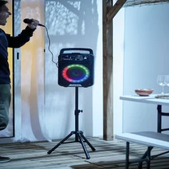 Enceinte Homday Groove X1 sur pied*Gifi Best