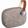 Enceinte portable Bluetooth Homday abs finition tissu gris taupe*Gifi Discount