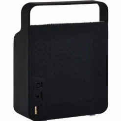 Enceinte portable Bluetooth Homday abs finition tissu gris*Gifi Best