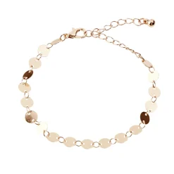 Best Gifi Ensemble montre et bracelet femme rose gold et beige