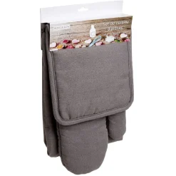 Gifi Ensemble tablier de cuisine, gant et manique