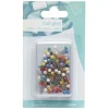 Gifi Epingle à tête x100 multicolores