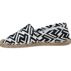 New Gifi Espadrille Femme motif zig zag noir blanc T36/41