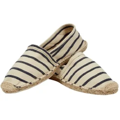 Clearance Gifi Espadrille Homme rayé bleu marine T41/45