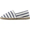 Hot Gifi Espadrilles Femme blanc rayé noir T36/40