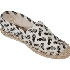 Discount Gifi Espadrilles femme imprimé ananas