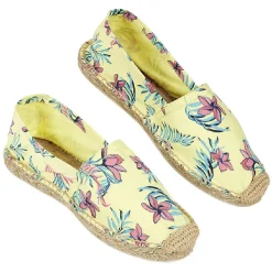 Best Gifi Espadrilles Femme imprimé tropical jaune T36/40