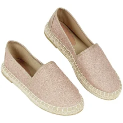 Online Gifi Espadrilles Femme rose pailleté T36/40