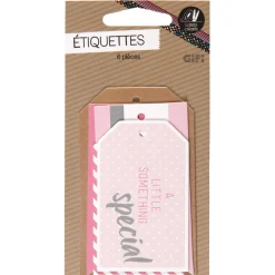 Gifi Etiquette x6 rose