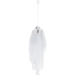 Fantôme fluo à suspendre décoration Halloween H40 cm*Gifi