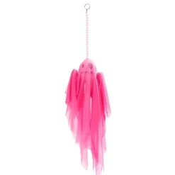 Fantôme fluo à suspendre décoration Halloween H40 cm*Gifi
