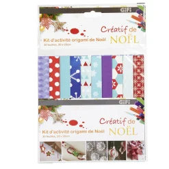 Feuille origami de Noël x 30*Gifi Hot