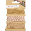 Gifi Ficelle blanc beige L. 5 m x3