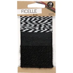Gifi Ficelle noir 3x L.2 m