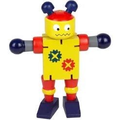 Gifi Jeux D'Imagination Et D'Imitation<Figurine robot marionette en bois